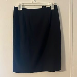 Black pencil skirt